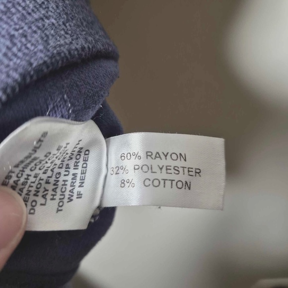 Peter Millar Blue Cotton Blend Sweater Vest XL - Picture 4 of 5